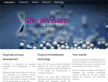 Tablet Screenshot of chiralvision.com